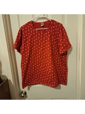 High Sierra Red Heart T Shirt Women's 2XL